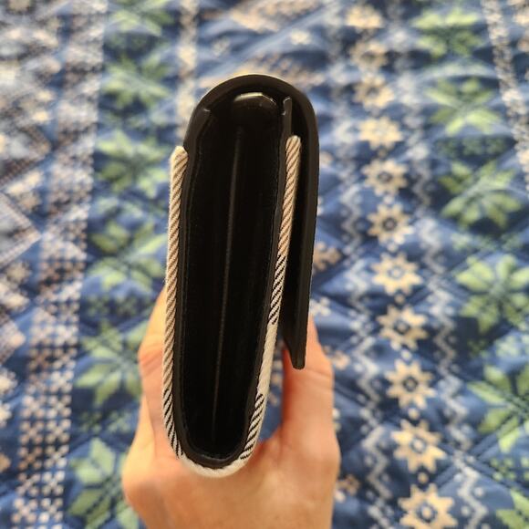 Burberry Halton Check Canvas & Leather Continental Wallet in Classic Monogram - Picture 6 of 10